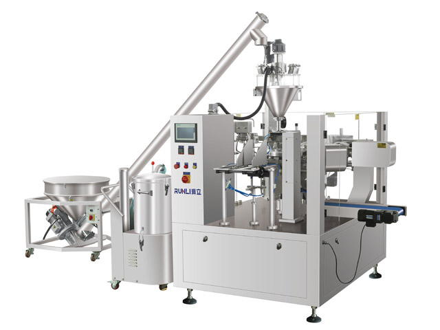 RL-GD8-200R/250R/300D窩頭粉無紡布袋全自動包裝機(jī)